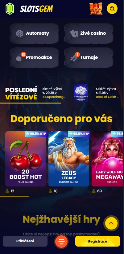 SlotsGem Online Casino